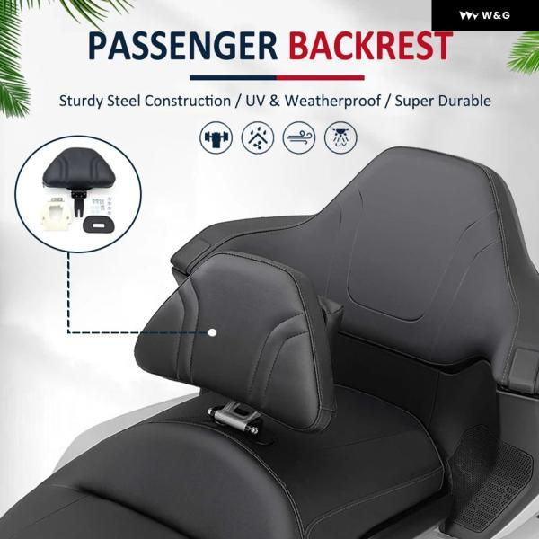 並行輸入品 ホンダ ゴールドウイング GL1800 2018-2022用 新型 ステッチ ドライバー ライダーシート バックレスト クッション バックレスト パッド_5