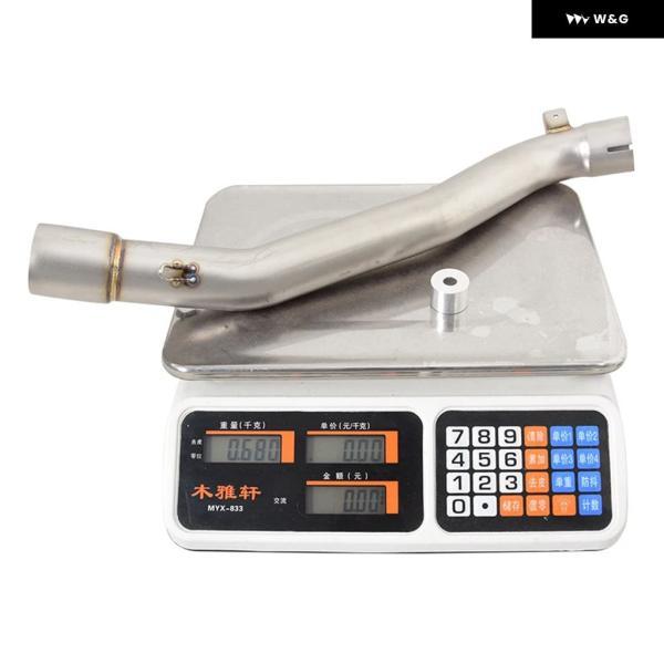 並行輸入品 ホンダ VFR1200X クロスツアラー 2012-2020/DCT 2014-2020/ハイランダー 2012-2015 オートバイ バイク 排気テールミッド パイプ DBキラーなしの画像