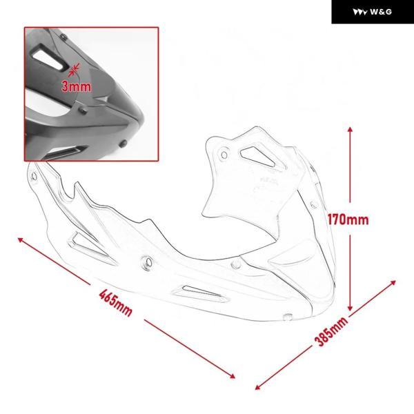 並行輸入品 ホンダ 2019-2023 CB650R CB650FE CB650F アクセサリー用 オートバイ バイク ベリーパン アンダー エンジン スポイラー フェアリング ガードカ_5
