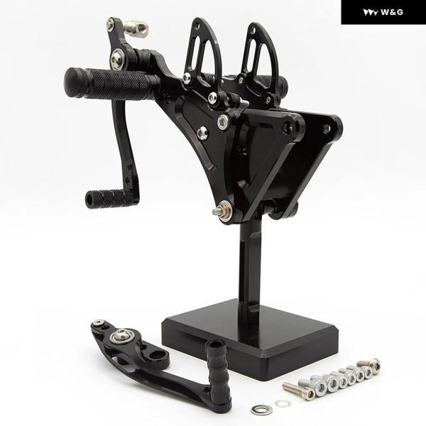 並行輸入品 オートバイ バイク フットペグ リアセット ペダル BUELL XB9S XB12S XB9R XB12R XB 9 調整可能 合金 リアセット フットペグ フットレストの画像