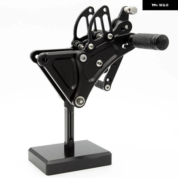 並行輸入品 オートバイ バイク フットペグ リアセット ペダル BUELL XB9S XB12S XB9R XB12R XB 9 調整可能 合金 リアセット フットペグ フットレストの画像