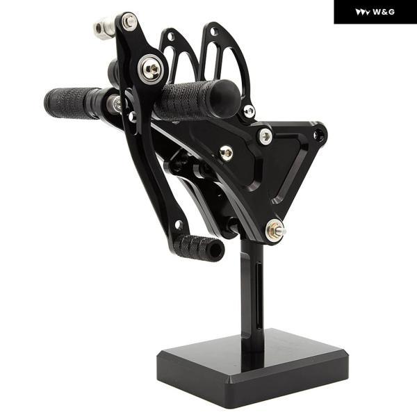 並行輸入品 オートバイ バイク フットペグ リアセット ペダル BUELL XB9S XB12S XB9R XB12R XB 9 調整可能 合金 リアセット フットペグ フットレストの画像