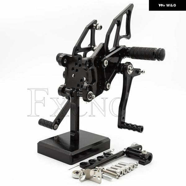 並行輸入品 ヤマハ YZF R3 MT03 2014-2023 オートバイ バイク リアセット フットペグ ペダル フットレスト ヤマハ R25 2014-2020 MT25 2015-2020 用_2