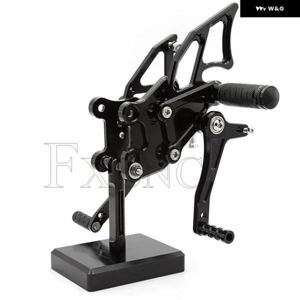 並行輸入品 ヤマハ YZF R3 MT03 2014-2023 オートバイ バイク リアセット フットペグ ペダル フットレスト ヤマハ R25 2014-2020 MT25 2015-2020 用_4