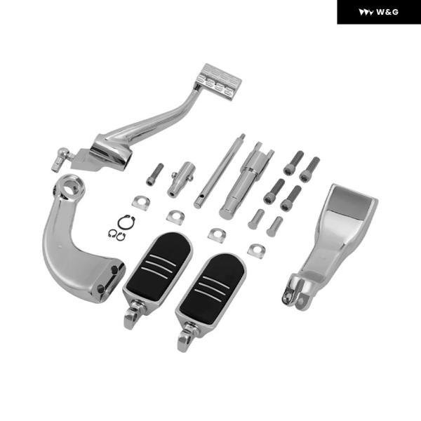 並行輸入品 ハーレー スポーツスター アイアン XL883 XL1200 48 72 2014-2024用 ミッド コントロール キット フットペグ オートバイ バイク アクセサリー_1