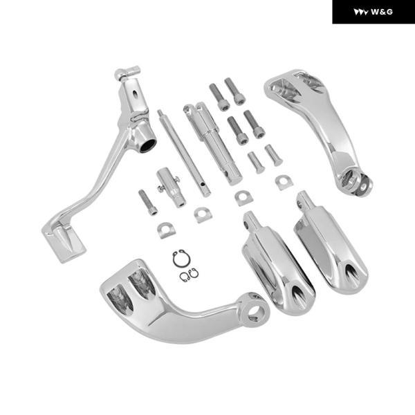 並行輸入品 ハーレー スポーツスター アイアン XL883 XL1200 48 72 2014-2024用 ミッド コントロール キット フットペグ オートバイ バイク アクセサリー_2