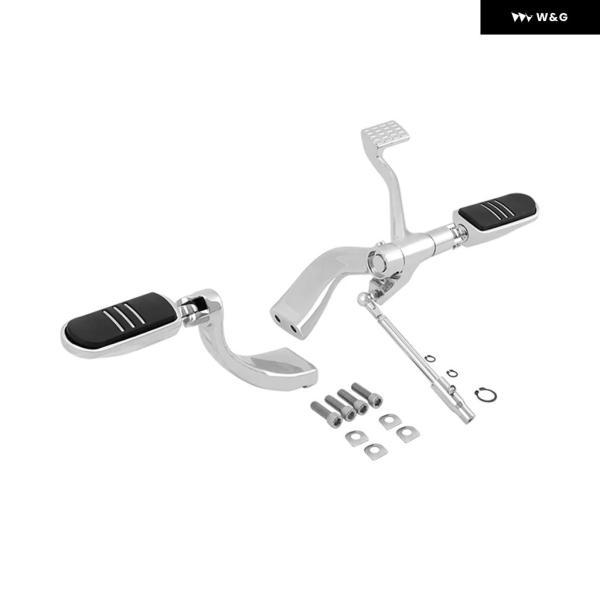 並行輸入品 ハーレー スポーツスター アイアン XL883 XL1200 48 72 2014-2024用 ミッド コントロール キット フットペグ オートバイ バイク アクセサリー_4