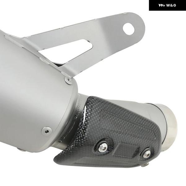 並行輸入品 BMW S1000RR R 2015 2016 オートバイ バイク 排気エスケープ カスタム マフラー ミドルリンク パイプ 付き カーボン ヒートシールド_5