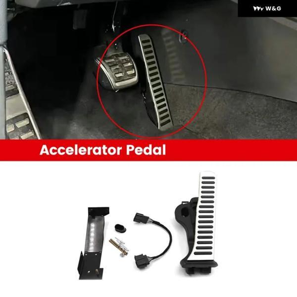 並行輸入品 オルガン アクセルペダル アップグレード クラシック オートモーティブ サプライ ブラック シルバー MQB VW ゴルフ 7 パサート B8 オクタビア