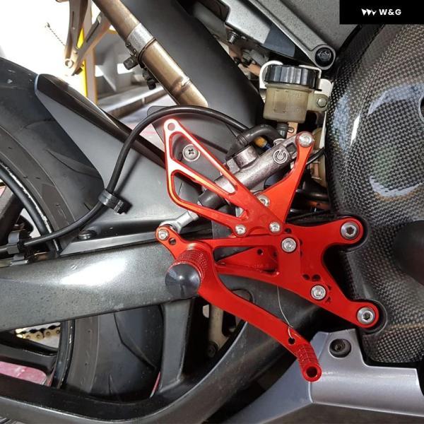 並行輸入品 ヤマハ YZFR1 1998-2000-03 CNC 合金 オートバイ バイク リアセット フットレスト フットペグ ペダル リアセット