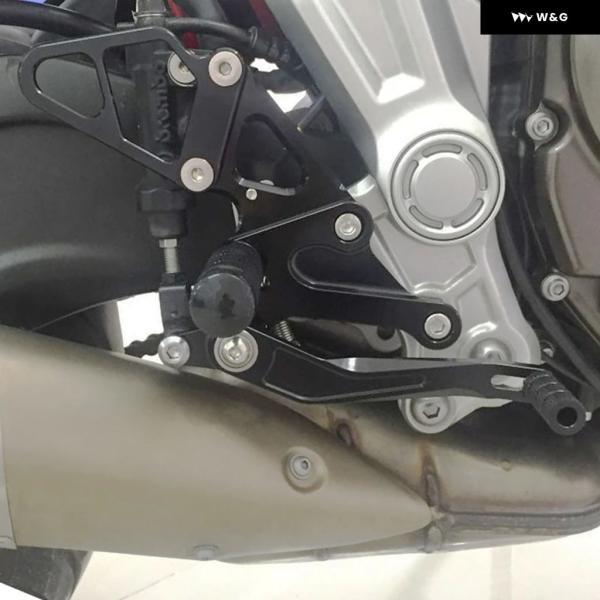 並行輸入品 ヤマハ XSR700 XSR 700 2015-2018 CNC オートバイ バイク リアセット フットレスト フットレスト クイック シフター GP シフト リアセット フッ