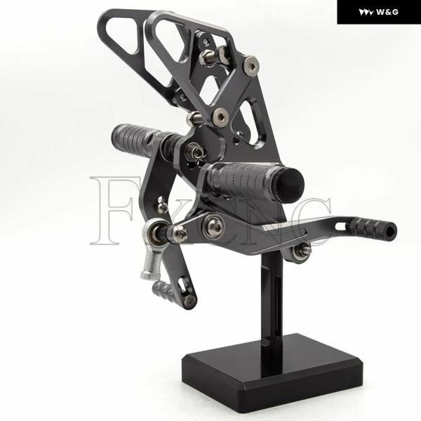並行輸入品 ヤマハ MT07 FZ07 MT-07 2013-2020 CNC オートバイ バイク リアセット フットレスト フットレスト クイック シフター GP シフト リアセット フ
