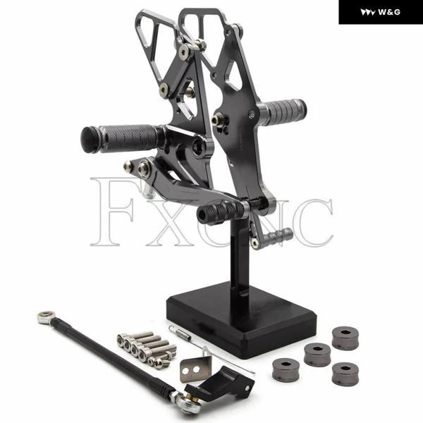 並行輸入品 ヤマハ MT07 FZ07 MT-07 2013-2020 CNC オートバイ バイク リアセット フットレスト フットレスト クイック シフター GP シフト リアセット フ