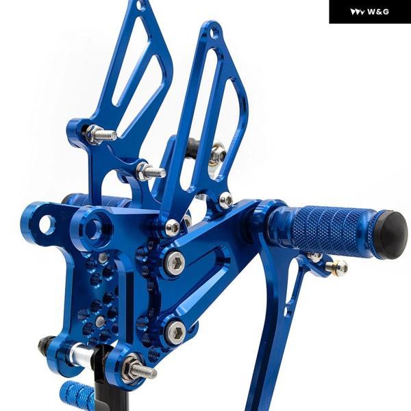 並行輸入品 ホンダ NSF100/NSR50 2004-2010 2007-09 オートバイ バイク リアセット フットレスト フットペグ フットレスト ペグ リアペダル