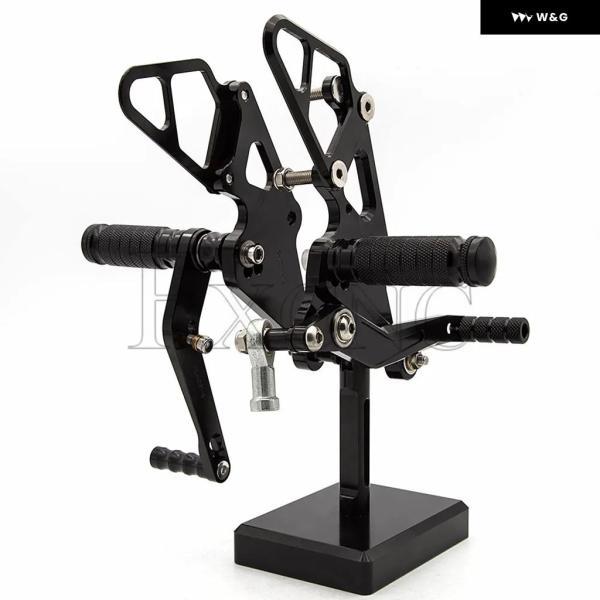 並行輸入品 ヤマハ MT-07 FZ07 2013-2017 オートバイ バイク フットレスト フットペグ XSR700 2015-18 CNC アルミ ペダル リアセット