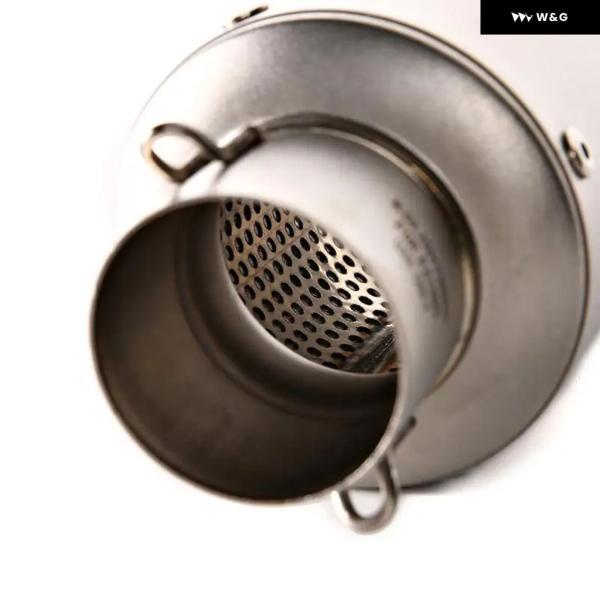 並行輸入品 CF-MOTO 300NK 300SR 300SS 250SR用51MM排気 システム 全年式 オートバイ バイク マフラーチップヘッダーフロントリンク パイプ ステンレス_4