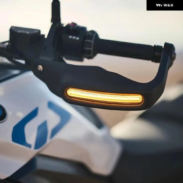 並行輸入品 オートバイ バイク ハンドガード LED ウィンカーライト ハンドガード インジケーター BMW R1300 ADV R1300GS ADVENTURE 2023 2024 2025 に適合の画像