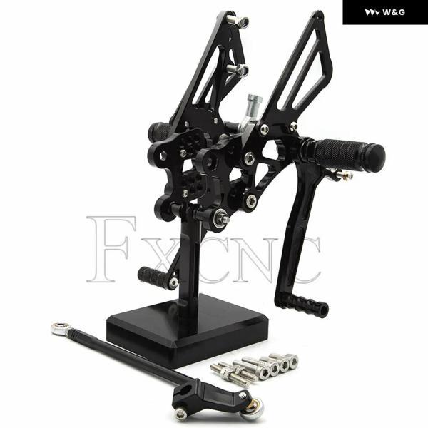 並行輸入品 カワサキ ZX14R / ABS ZZR1400 2012-2020 2019用 アルミ製 オートバイ バイク リアセット フットレスト フットペグ シフト ギア レバー フット_2
