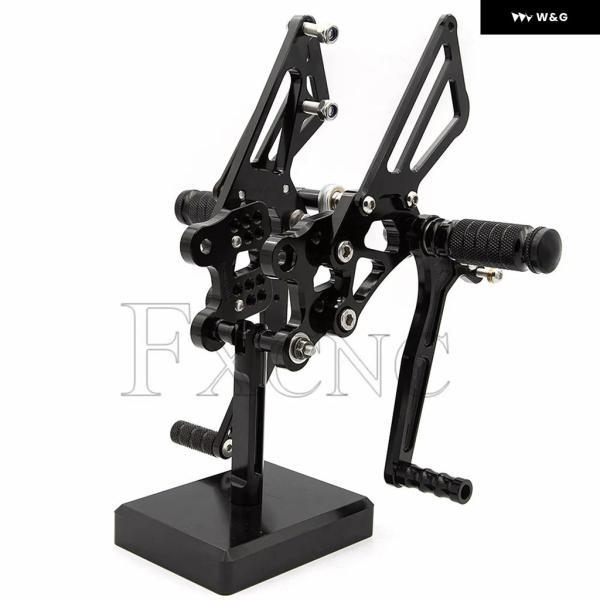 並行輸入品 カワサキ ZX14R / ABS ZZR1400 2012-2020 2019用 アルミ製 オートバイ バイク リアセット フットレスト フットペグ シフト ギア レバー フット_4