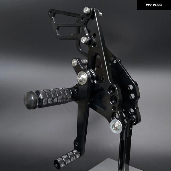 並行輸入品 スズキ GSXR600 GSXR750 2011-2025 CNC オートバイ バイク フットレスト リアセット フットペグ フットペグ ペダル GSX-R 750 2020 2021 2022用の画像