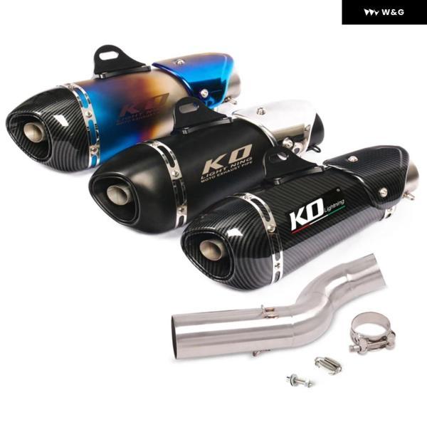 並行輸入品 トライアンフ STREET TRIPLE 765 S/R/RS 2017-2023用 オートバイ バイク エキゾーストテールミッドリンク パイプ ステンレス DBキラースリップ_4