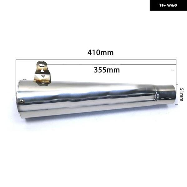 並行輸入品 GSXR1300 排気 オートバイ バイク ダブルミドル パイプ モトクロス スリップオン カスタム 排気 モト 左 右 HAYABUSA GSX X1300用_2