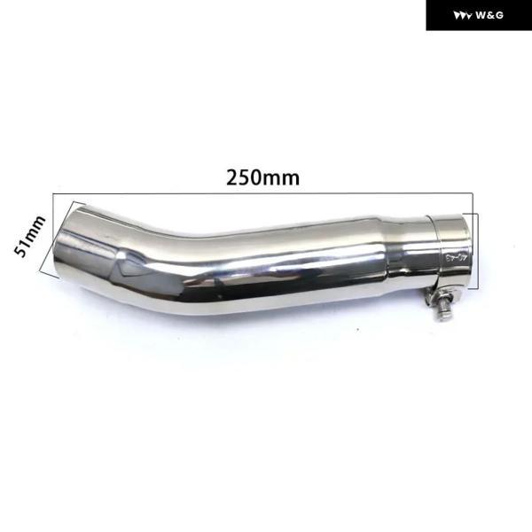 並行輸入品 GSXR1300 排気 オートバイ バイク ダブルミドル パイプ モトクロス スリップオン カスタム 排気 モト 左 右 HAYABUSA GSX X1300用_3