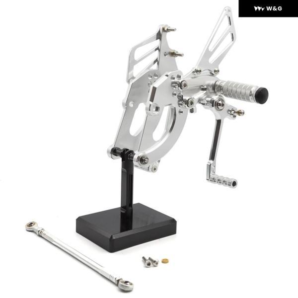 並行輸入品 ホンダ CBR250RR 2017-2019 オートバイ バイク リアセット フットレスト フットペグ CNC 合金 ペダル リアセット_3