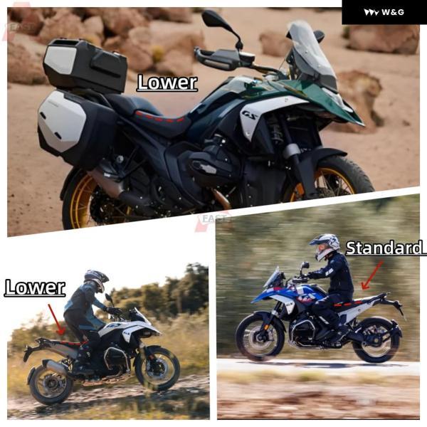 並行輸入品 オートバイ バイク ロー フロントドライバー シートピリオン クッション BMW R1300GS 2024 に適合の画像