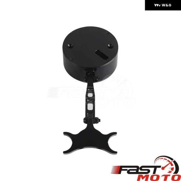 並行輸入品 カウンターラウンド スタイル ゲージ ハーレー ローライダー S ファットボブ 計器用スピード メーター 再配置オドメーター マウント ブラケットの画像