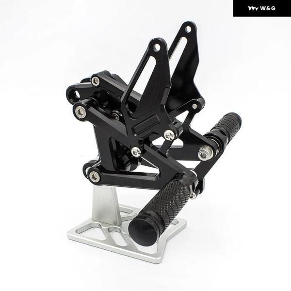 並行輸入品 MV AGUSTA F3 675 EAS BRUTALE 2012 - 2017用 オートバイ バイク リアセット フットレスト アルミCNC フットペグ ライダー リアセットの画像