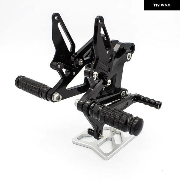 並行輸入品 MV AGUSTA F3 675 EAS BRUTALE 2012 - 2017用 オートバイ バイク リアセット フットレスト アルミCNC フットペグ ライダー リアセットの画像