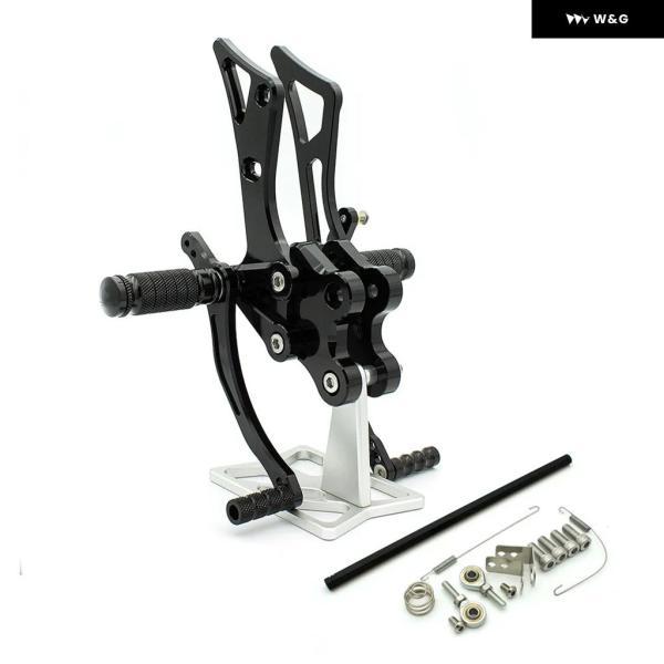 並行輸入品 オートバイ バイク CNCアルミ リアセット フットペグ フットペグ ペダル ヤマハ FZ1 FZ8 FAZER 2001-05 フットレスト フットペグ パーツ_5