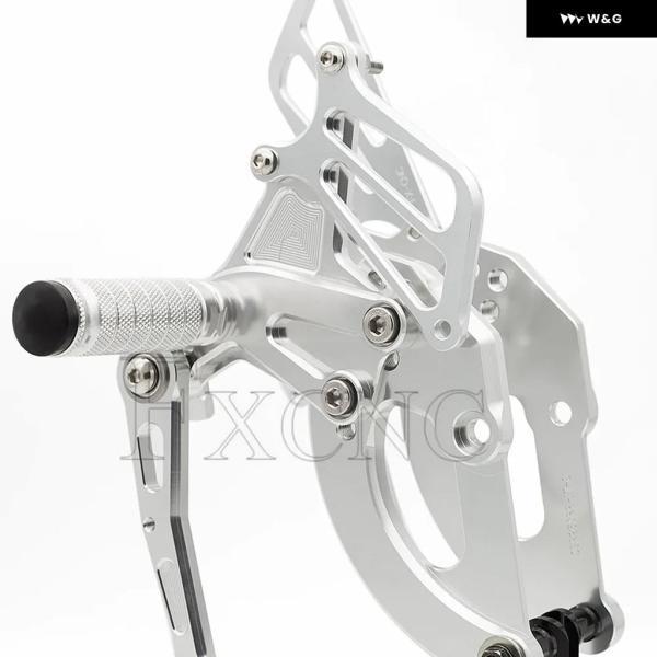 並行輸入品 ホンダ CBR250RR RR 2017 2018 2019 オートバイ バイク リアセット フットレスト フットペグ フットレスト ペグ リアペダル_5