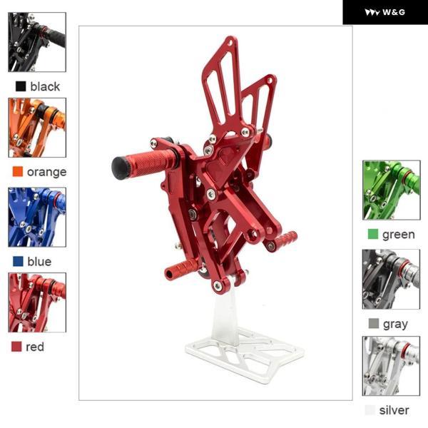並行輸入品 ホンダ CBR150 2011-2011-17 CNC オートバイ バイク リアセット フットレスト フットレスト フットペグ ペダル_1