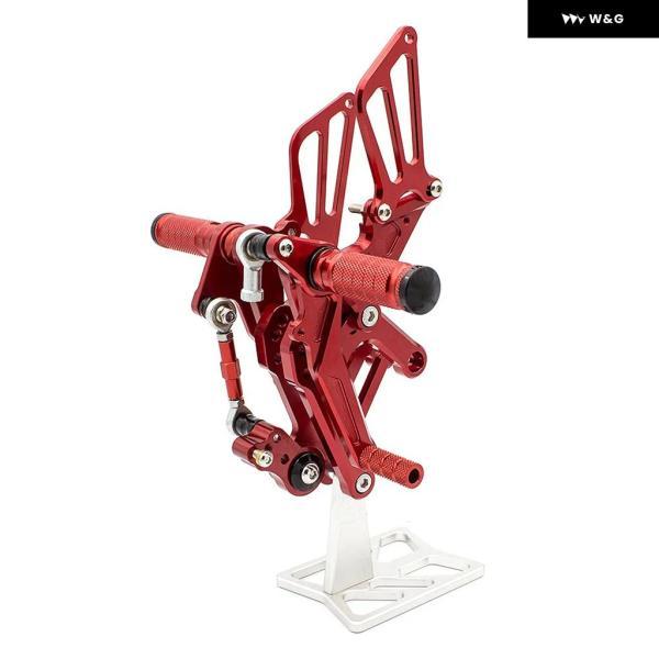 並行輸入品 ホンダ CBR150 2011-2011-17 CNC オートバイ バイク リアセット フットレスト フットレスト フットペグ ペダル_3