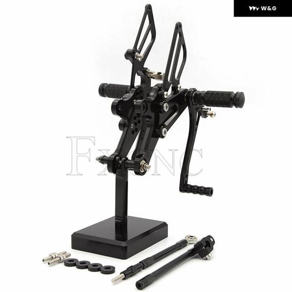 並行輸入品 ホンダ CBR150 CBR150R CBR125 2004-2010 2007-09 CNC オートバイ バイク リアセット フットレスト フットレスト フットペグ ペダル_1