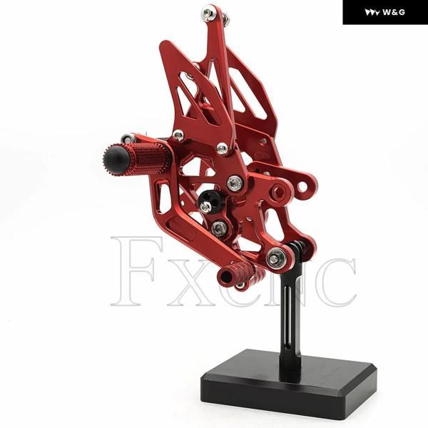 並行輸入品 ヤマハ FZ1 2006-2016 FZ8 2010-2013 オートバイ バイク リアセット フットレスト フットペグ アルミ製 リアセット フットレスト フットペグ_3