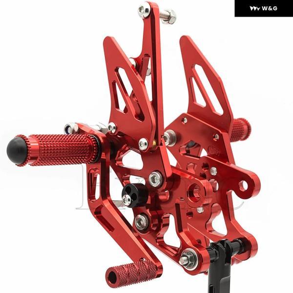 並行輸入品 ヤマハ FZ1 2006-2016 FZ8 2010-2013 オートバイ バイク リアセット フットレスト フットペグ アルミ製 リアセット フットレスト フットペグ_5