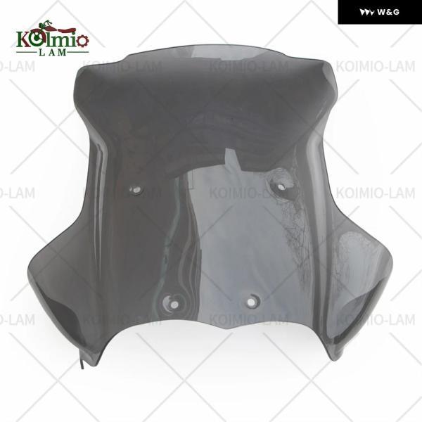 並行輸入品 BMW R1200GS 2005 - 2012に適合 オートバイ バイク ウインドスクリーン デフレクター ウインドシールド ブラケット 付き_3