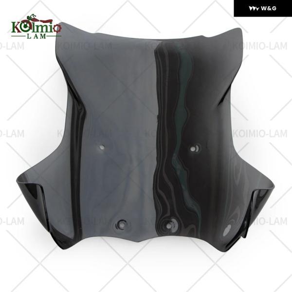 並行輸入品 BMW R1200GS 2005 - 2012に適合 オートバイ バイク ウインドスクリーン デフレクター ウインドシールド ブラケット 付き_4