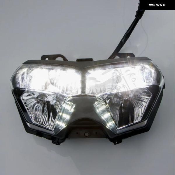並行輸入品 カワサキ Z400 Z900 Z650 オートバイ バイク ヘッドライト ヘッドランプ KLR650 ZR1000 H2 2020-23_2