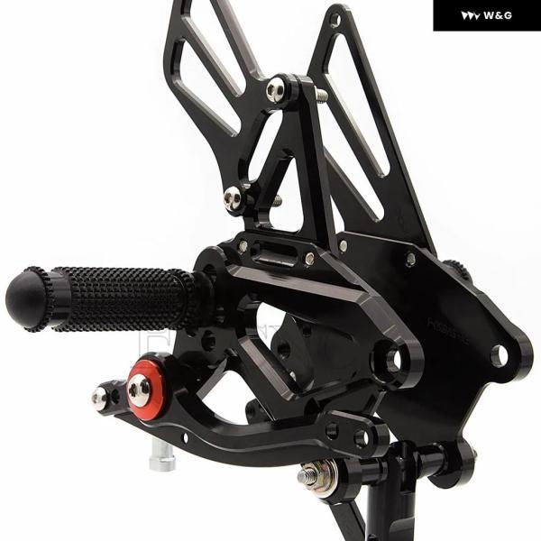 並行輸入品 スズキ SV650 SV650S 2015-24 CNC リアセット フットレスト フットペグ リアセット フットペグ_2