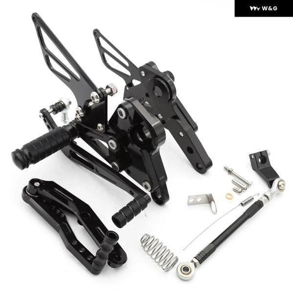 並行輸入品 ヤマハ FZ-09 MT09 MT-09 2013-2020 / XSR900 2016-2020 アルミ オートバイ バイク リアセット フットレスト リアセット フットペグ フットペグ_2