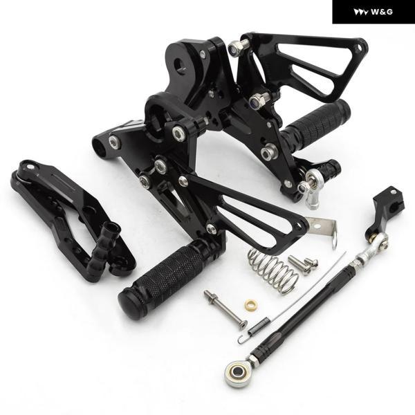 並行輸入品 ヤマハ FZ-09 MT09 MT-09 2013-2020 / XSR900 2016-2020 アルミ オートバイ バイク リアセット フットレスト リアセット フットペグ フットペグ_4
