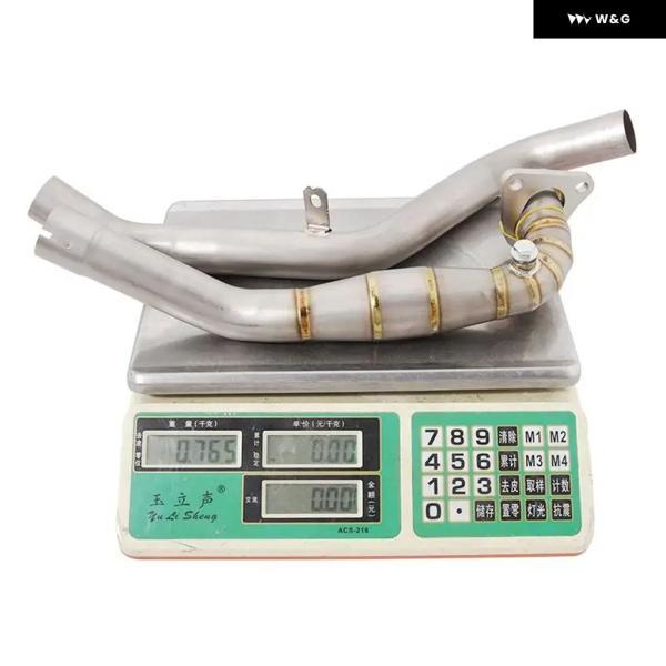 並行輸入品 ヘッダー パイプ ホンダ X-ADV 750 17-2023 フォルツァ 750 20-23 チタン 合金 オートバイ バイク 排気フロントリンク チューブ コネクトストッ_1