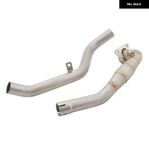 並行輸入品 ヘッダー パイプ ホンダ X-ADV 750 17-2023 フォルツァ 750 20-23 チタン 合金 オートバイ バイク 排気フロントリンク チューブ コネクトストッ_3