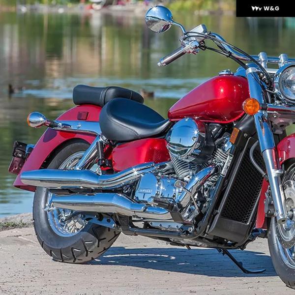 並行輸入品 ライダーソロシート サドルドライバーピリオン ホンダ VT750CS SHADOW AERO VT750C VT750CA VT750CE VT750CSE VT 750 ABS 2004-2024に適合の画像