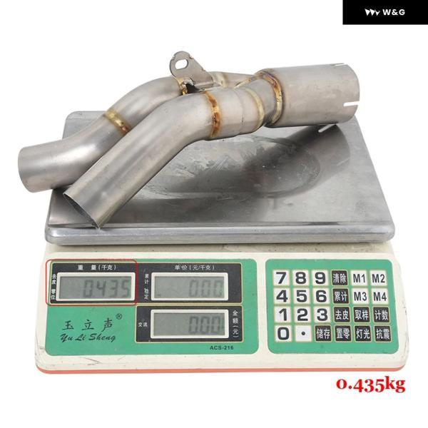 並行輸入品 オートバイ バイク 排気 システム エスケープマフラー チタン 合金 ミドル ミッドリンク パイプ スリップオン ヤマハ R1 YZF-R1 2004 2005 200の画像