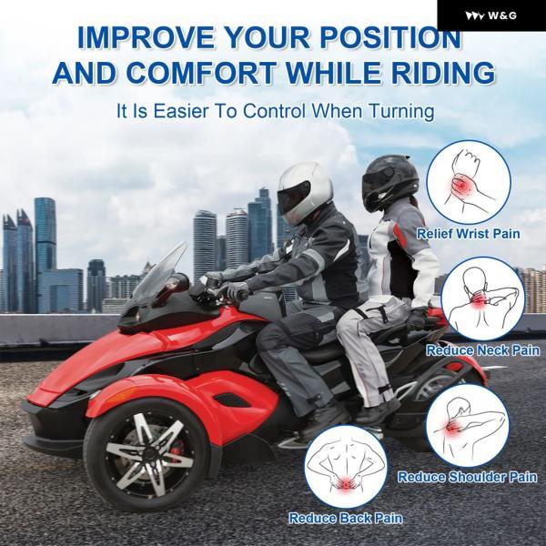 並行輸入品 アルミ ハンドルバー ライザー プルバック ハンドルバー ライザー CAN AM SPYDER RS RS-S GS 2008-12 オートバイ バイク アクセサリー_2